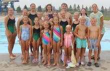 Back Row: Sophia Nelson, Kalli Schaap, Kenslee Bobeldyk, Morgan Heezen, Kylie Guza, Amber Martin. Middle Row: Lexie Schaap, Micah Brands, Lennyn Bobeldyk, Emersyn Magnus, Calista Pieske, Stella Obermoller. Front Row: Hailey Johnson, Laken Sweetman, Bree Obermoller, Morgan Johnson, Emmy Van Dyke, Otto Schreier, Jax Magnus.