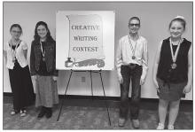 Award winners - Michaela Muecke, Adelaide Lundy, Tyler Reith &amp; Annie Scandrett