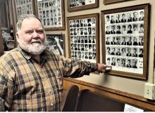 Larry at the BAHS Museum