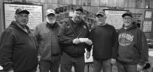 Pictured Above: Slayton American Legion Post 64 Commander Brad Pagel accepting $750 donation from Currie American Legion Post 322 and $750 donation from Currie Sons of the American Legion Squadron #322 toward the Vietnam Wall and Cost of Freedom displays coming to Slayton during the Murray County Fair Aug 15-20 2023.