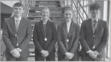 MCC Speech had a strong performance at Sections on Saturday, April 18 in Redwood Falls, placing 4th. In Humorous, Walker Biren placed 5th. In Extemporaneous Speaking, Holland Vogel placed 1st, and Wesley Hause placed 2nd. Both advance to State Speech. In Serious Prose, Annie Scandrett placed 1st and will advance to State Speech. The State Speech Tournament (Class A) will be on Saturday, April 25 at Park Center H.S. in Brooklyn Park.