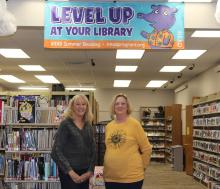 Pictured above are (L) Linda Wing and Judy LaBoda who are members of the Slayton Friends of the Library. The group was organized in January of 2001 and are currently making plans to celebrate their 25 year birthday.