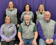 MCC School Board Members 2024: Front, Lauren Biegler, Tony Clarke, Brent Miller. Back, Heather Hoekman, Sue Streff and Robin Gilbertson.