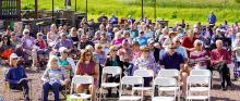 Hundreds were drawn to this past Sunday’s Ecumenical worship service at Painted Prairie Vineyard.