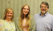 Samantha Schreier is the new intern at Investor’s Choice. Pictured with Carla and Jim Goedtke, Schreier is a 2024 MCC graduate, currently attending ATCC in Alexandria for Business Administration. She is the daughter of Dean and Maria Schreier.