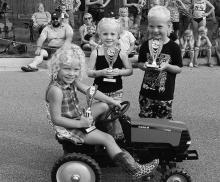 4 year olds: 1st Everly, 2nd Brynn, 3rd Huxley