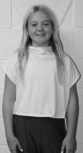 Lincoln Holm: Clothing Exhibits - Constructed Clothing Reserve Champion Grades 3-5; Fashion Revue Grades 3-5 Constructed - Purple Group.