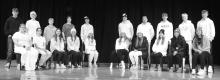 Murray County Central celebrated Snow Week last week. _e above photo features Snow Week Court students in Grades 8 and 11. 8th Grade (Le Group) - Back: Van Prahm, Kane Mathiason, George Rosenbrook, Zach Haken, Henry Hause; Front: Paige Wittrock, Addison Winters, Emersyn Meyer, Hadley Harms, Charley Holm. 11th Grade (Right Group) - Back: Krew Schneider, Carson Lewis, Danny Larson, Dugan Kluis, Tristan Behrends; Front: Kat Miller, Erynn Rohrer, Addy Dierks, Danyel Neilson, Royalle Siedschlag.