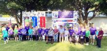 Murray County Cancer Survivors celebrated 30 year of Relay For Life.