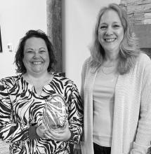 Marketing Consultant Christy Riley and Member Services Manager Tracey Haberman