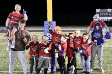 Red Team Coaches Jordan Sturges &amp; Gabe Tentinger, players Brooks Berreau, Micah Brands, Tucker Giese, Milo Harms, Barrett Humphrey, Fred Keller, Teddy Konechne, Jack Patros, Brockton Sell.