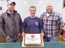 Dustin Carlson, Chris Jacobson and Andy Kleven.