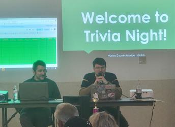 The Smartinis were the winning team at the Murray County Historical Society Trivia Night Saturday in Avoca.