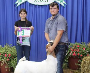 Tyler Kruse – Goat – Senior Showman