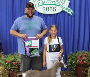 Taylee Ossefoort – Goat Junior Showman