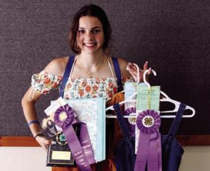Courtney Gengler - Fashion Revue Court of Honor - Constructed, Food Review,