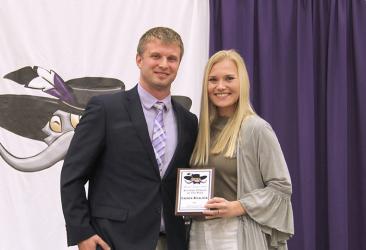 SUPPORT PERSON OF THE YEAR: LAUREN RISACHER PRESENTER: PATRICK FREEMAN