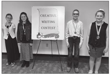 Award winners - Michaela Muecke, Adelaide Lundy, Tyler Reith &amp; Annie Scandrett