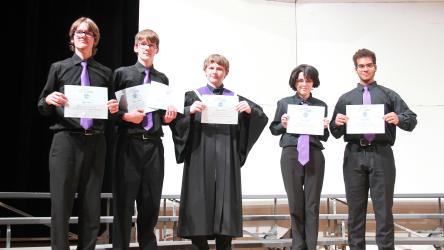 Solo &amp; Ensemble Excellent Rating Award Winners.