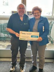 This past fall, Bomgaars held their annual ‘Ladies Night’ where a portion of their total sales goes towards centers, hospitals, and other facilities that treat those with cancer. Murray County Medical Center was selected as the recipient for the Slayton store, which graciously donated $502.83 to the facility. MCMC appreciates all of the support from our local businesses and community!