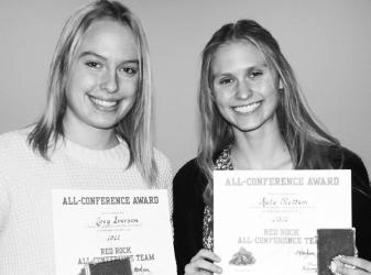 All Conference: Zoey Iverson &amp; Kate Slettum