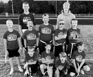 Blue Team L to R Backrow: Andrew Holm, Luke Iverson Middle row: Brody Hoffmann, Carter Sell, Francis Chapman, Asher Kopperud, Brennly Plotz Front row: Austin Johnson, Brockton Sell, Theodore Konechne, Brennen Heronimus