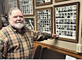 Larry at the BAHS Museum