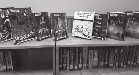 Thank you to Prairielands for the grant which gave us the opportunity to buy new books for our teen area.