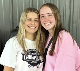 3rd Year Letter Winners - Ava Deacon &amp; Kate Blankenship