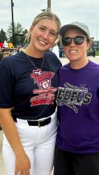 Thea Schneider &amp; Coach Wieneke