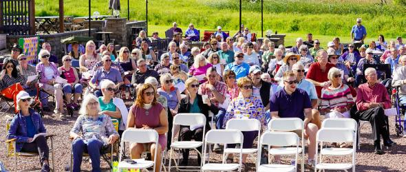 Hundreds were drawn to this past Sunday’s Ecumenical worship service at Painted Prairie Vineyard.