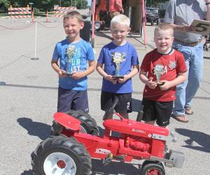 5-year olds: 1st: Camdyn Brands, 2nd: Winston Gunnink, 3rd: Dawson Vis.