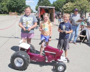 9-year olds: 1st: Eden Vos, 2nd: Brianna Soulek, 3rd: Edward Gunnink.