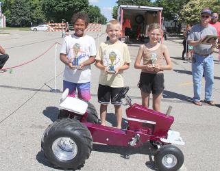 10-year olds: 1st: Nathaniel Talsma, 2nd: Grayson Tutt, 3rd: Scarlett Hall.