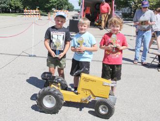 7-year olds: 1st: Bennett Heard, 2nd:Micah Talsma, 3rd: Daklin Hill.