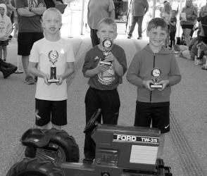 6 yr. olds: 1st: Jax, 2nd: JD, 3rd: Jackson