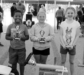 8 yr. olds: 1st: Nathaniel, 2nd: Bryleigh, 3rd: Emma