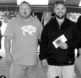 Men (18 and up): 1st: Brady Johnson, 2nd: Travis DeLong