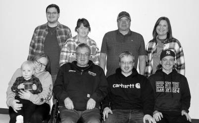 Bakke Family Above: Front, L to R: Hannah &amp; Silas Bakke, Brian Bakke, Aaron Bakke, Jayson Bakke. Back, L to R: Nathan Bakke, Shannon Bakke, Craig Bakke, Barb Breberg. Not pictured: Sami &amp; Zach Everett, Verla Bakke.
