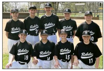 The MCC 7th Grade Team (L to R): Back Row - Brayden Gilb, Danny Larson, Krew Schneider, Levi Kopperud and Weston Kruger. Front Row - Tristan Behrends, Keagan Wiekeraad, Dugan Kluis and Jaxson Kline.