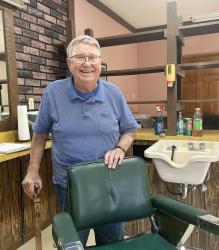 Jack Van Eck has hung up his clippers, retiring from barbering after more than six decades.