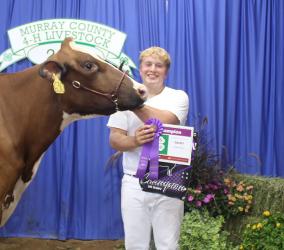 Seth Post – Dairy – Senior, Senior Showman