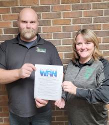 Carl Nyquist, Murray County Emergency Management Director and Kim Hause, MN Extension Educator