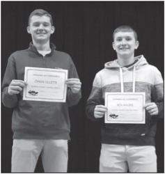 Academic All Conference: Owen Gillette &amp; Ben Ahlers