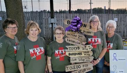Team Fulda sported a MASH theme during the 2025 Relay For Life