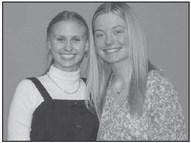Third Year Letter Winners: Kate Slettum and Abby Loosbrock.