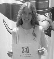 Amanda Overgaauw is the Minnesota Honor Society Scholarship Nominee