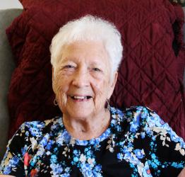 Phyllis Steinman celebrated 100 years of life with “A Perfect Day” on August 22nd, at the Fulda Senior Center. Friends and family from near and far gathered to celebrate her centennial birthday.