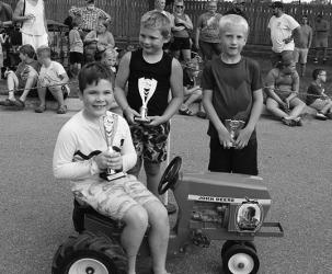 6 year-olds: 1st Diesel, 2nd Bennett, 3rd Elias