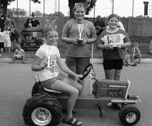 10 year-olds: 1st Ruby, 2nd Roya, 3rd Rylee